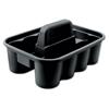 Deluxe Carry Caddy, 8-Comp, 15w x 7 2/5h, Black