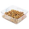 SpaceSaver Square Containers, 2 qt, 8-4/5" W x 8-3/4" D x 2-7/10" H, Clear