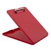 Slimmate Storage Clipboard, 1/2" Capacity, Holds 8-1/2"W x 12"H, Red