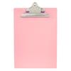 Recycled Plastic Clipboards, 1" Capacity, Holds 8-1/2"W x 12"H, Pink