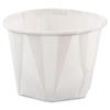 Portion Cups, 1 oz, Paper, White, 250/Bag, 20 Bags/Carton