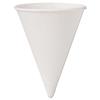 Cone Water Cups, Cold, Paper, 4oz, White, 200/Pack