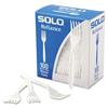 Reliance Forks, Medium Weight, Plastic, White, 1000 Forks/Carton