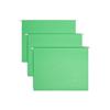 Color Hanging Folders with 1/3-Cut Tabs, 11 Pt. Stock, Green, 25/BX