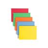 Hanging File Folders, 1/5 Tab, 11 Point Stock, Letter, Assorted Colors, 25/Box