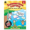 Summertime Learning, Reading, Writing, Math, Grade 3, 112 Pages