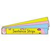 Wipe-Off Sentence Strips, 24 x 3, Blue/Pink, 30/Pack