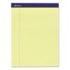 Pad, Legal Ruled, 8.5" x 11", Canary Yellow Paper, 50 Sheets/Pad, 4 Pads/Pack