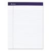 Mead Narrow Ruled Pad, 8.5" x 11", White, 50 Sheets/Pad, 4 Pads/Pack