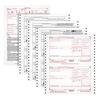 2023 4 Part W-2 Tax Forms, 9-1/2" x 11", 24/Pack
