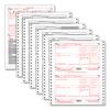 2022 W-2 Tax Forms, Six-Part Carbonless, 5.5" x 8.5," 2/Page, (24) W-2s and (1) W-3