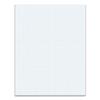 Pads, Quadrille Ruled, 8.5" x 11", White Paper, 50 Sheets