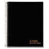 JEN Action Planner, Ruled, 6.75" x 8.5", White Paper, Black Cover, 100 Sheets