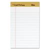 The Legal Pad Ruled Perforated Pads, Narrow, 5 x 8, White, 50 Sheets, DZ