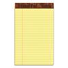 The Legal Pad Ruled Perforated Pads, 5 x 8, Canary, 50 Sheets, Dozen