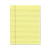 Glue Top Pads, Legal Ruled, 8.5" x 11", Canary Yellow Paper, 50 Sheets/Pad, 12 Pads