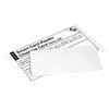 Thermal Roll Flat Cleaning Card, 2.1" x 3.345', 50/BX