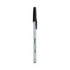 Ballpoint Pen Value Pack, Stick, Medium 1 mm, Black Ink, Gray Barrel, 60/Pack