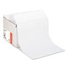 Printout Paper, 1-Part, 20 lb, 14.88" x 11", White/Green Bar, 2400 Sheets/Carton