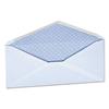 Open-Side Security Tint Business Envelope, #10, Monarch Flap, Gummed Closure, 4.13 x 9.5, White, 500/Box