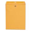Kraft Clasp Envelope, 28 lb Bond Weight Kraft, #97, Square Flap, Clasp/Gummed Closure, 10 x 13, Brown Kraft, 100/Box