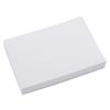 Index Cards, Unruled, 4 in x 6 in, White, 100 Cards/Pack