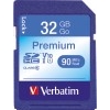 Premium SDHC Memory Card, Class 10, 32GB, UHS-1 V10 U1 Class 10