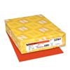Color Paper, 8 1/2” x 11”, 24 lb./89 gsm., Orbit Orange™, 500/RM