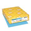 Colored Cardstock, 65 lb, 8.5" x 11", Lunar Blue, 250 Sheets/Pack