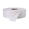 Jumbo Roll Bath Tissue, Septic Safe, 2-Ply, White, 3.4" x 1000 ft, 12 Rolls/Carton