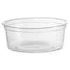 Deli Containers, Clear, 8oz, 50/Pack, 10 Pack/Carton