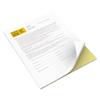 Reverse Multipurpose Carbonless Paper, 2-Part, 8.5" x 11", Canary/White, 2500 Sheets/Carton