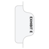 80000 Series Legal Index Dividers, Side Tab, Printed "Exhibit E", 25/Pack