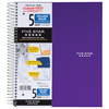 Trend Wirebound Notebooks, College Rule, 8 1/2 x 11, 5 Subject, 200 Sheets