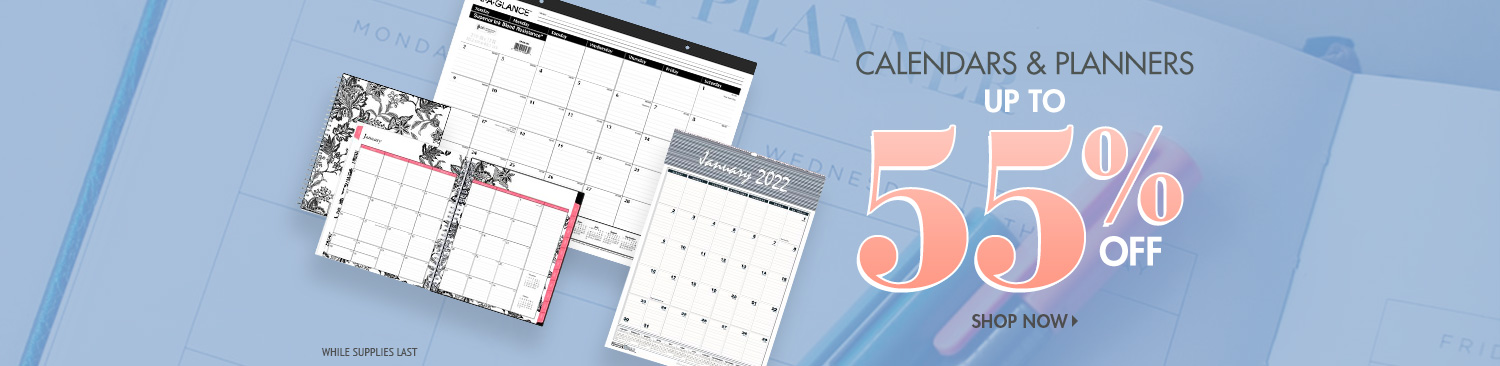 Save on Calendars & Planners