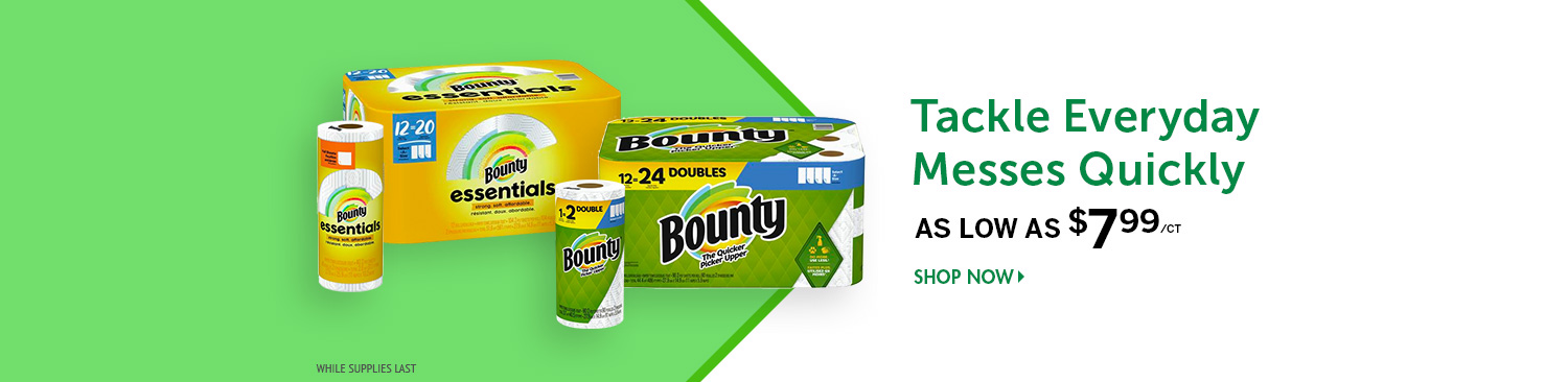 Save on Bounty Brand Products