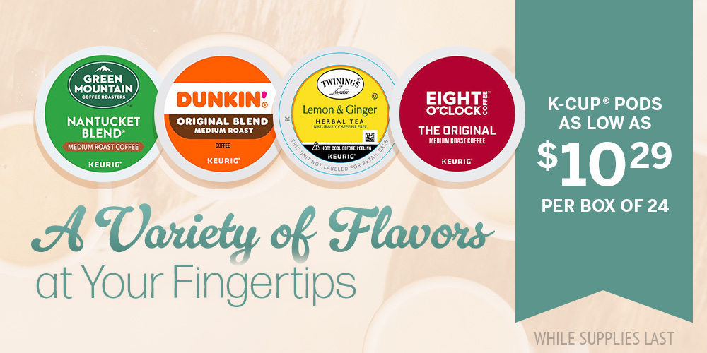 Save on K-Cup Pods