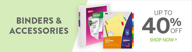 Shop Binders & Accessories