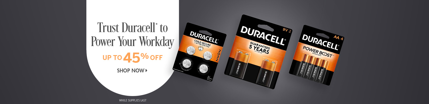 Save on Duracell Brand Products