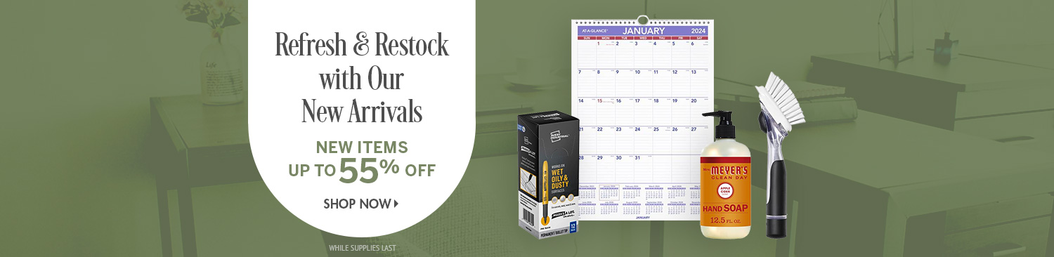 Save on New Items