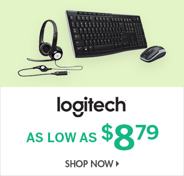 Save on Logitech Brand Products