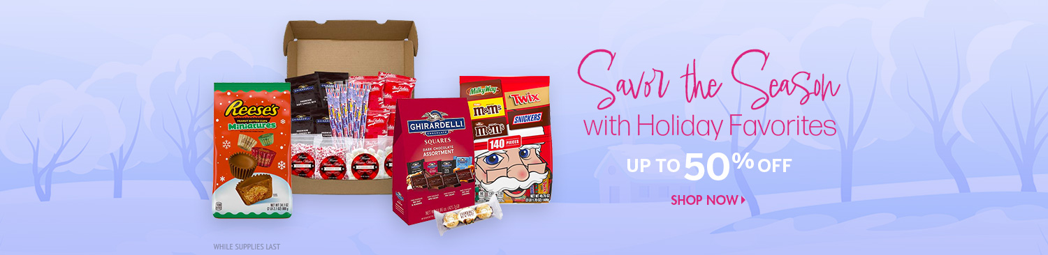 Save on Holiday Snacks & Candy