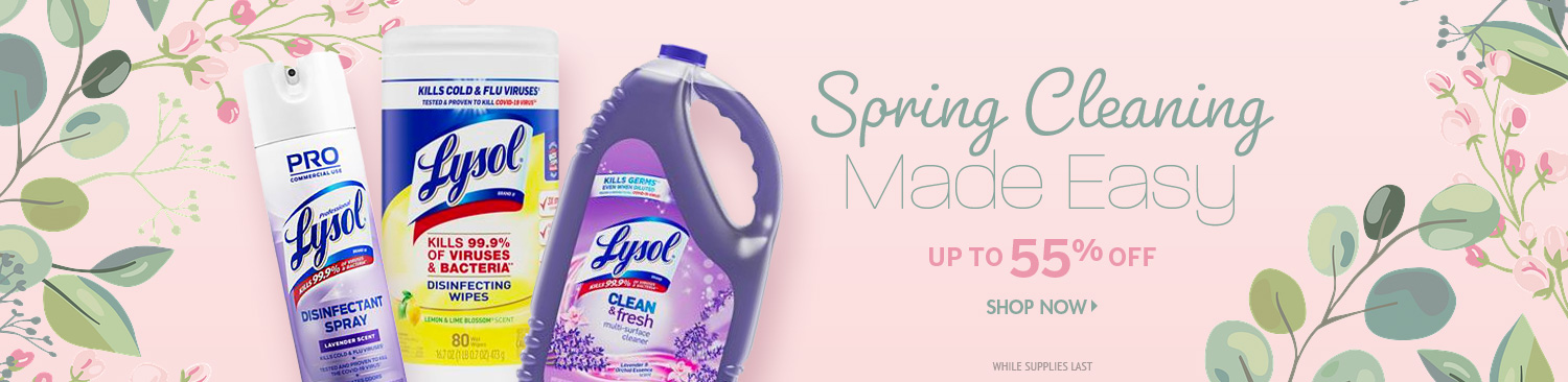 Save on Lysol Brand Products