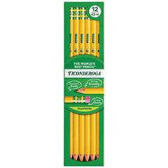 Pre-Sharpened Pencil, HB, #2, Yellow, Dozen