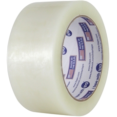 PP16H Utility Grade Hot Melt Carton Sealing Tape, 2" x 110 yds., 1.6 Mil, Clear, 36 Rolls/Case