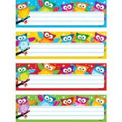 Trend Desk Toppers Reference Name Plates Pre K 1 Zaner Bloser 36 Pk Wb Mason