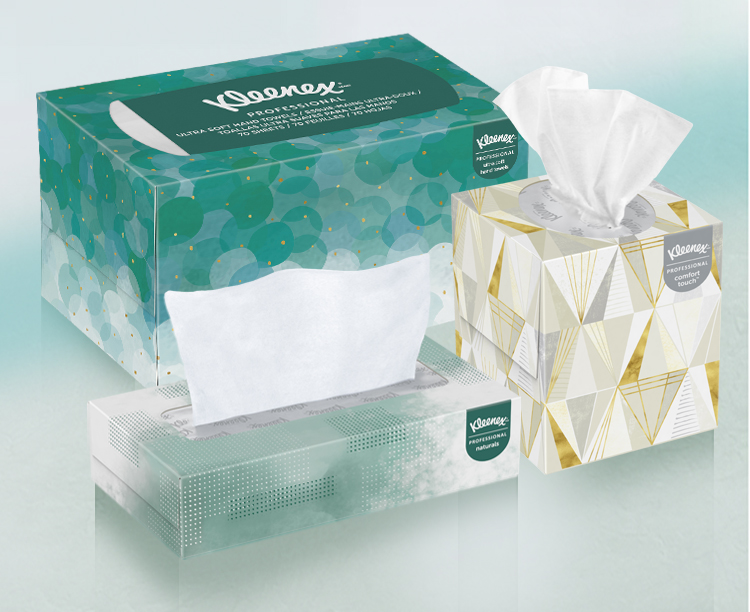 Kleenex Designed for Comfort