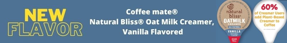 New Coffee mate flavor - natural bliss oat milk creamer, vanilla flavored