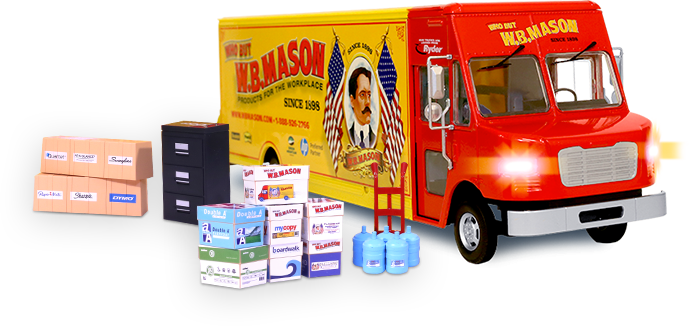 WB Mason Collectible Truck