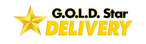 Gold Star Delivery Logo